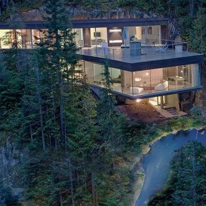 Mountain Modern Scene
